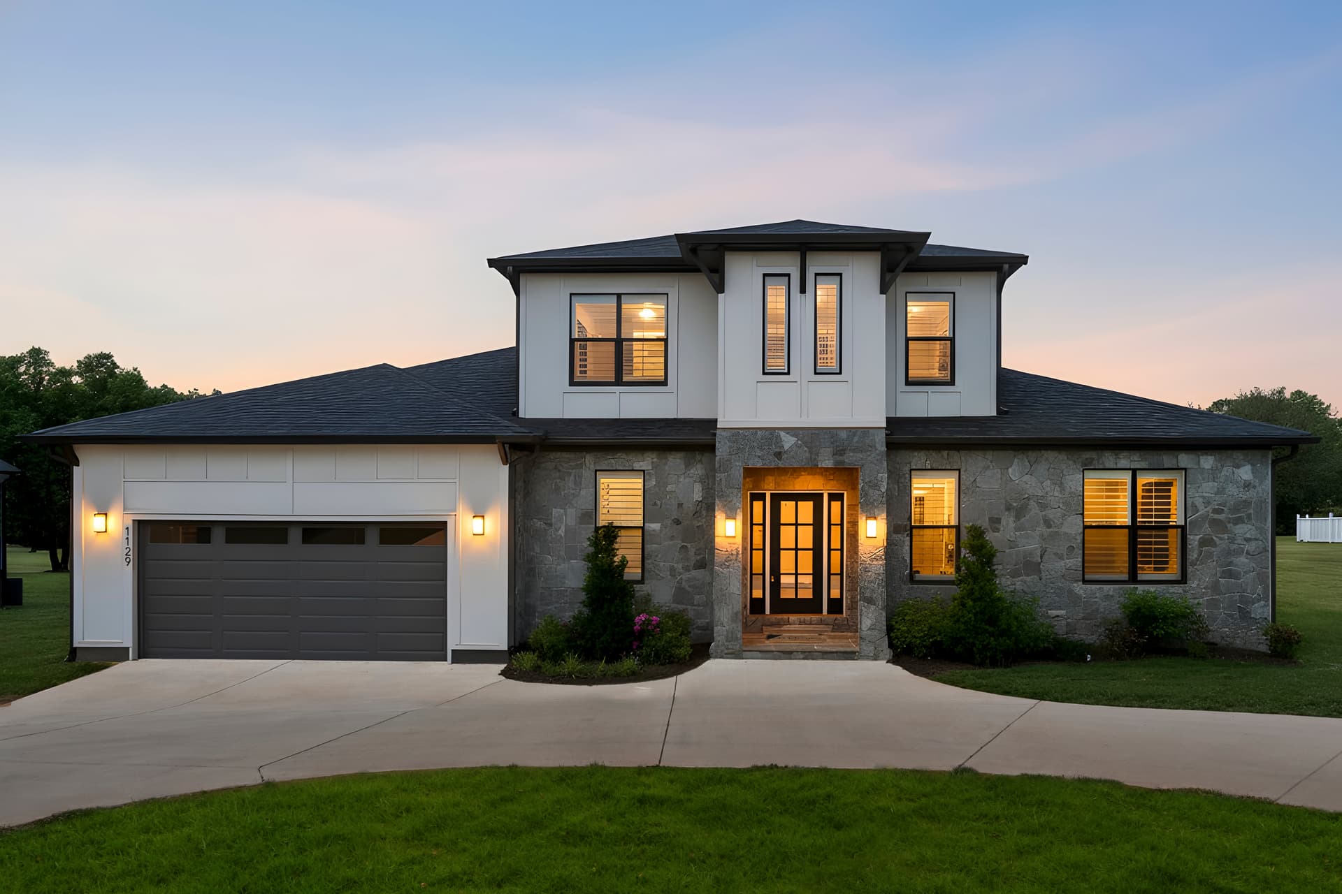 Virtual Twilight sample 3 by Charlotte Real Estate Media