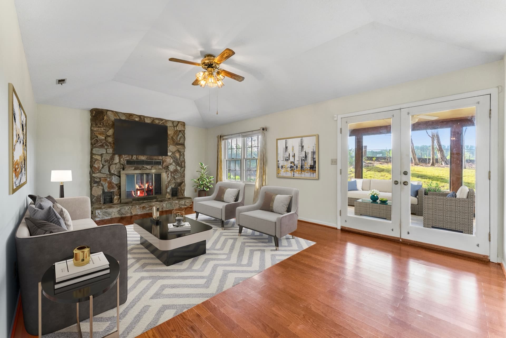 Virtual Staging sample 1 by Charlotte Real Estate Media