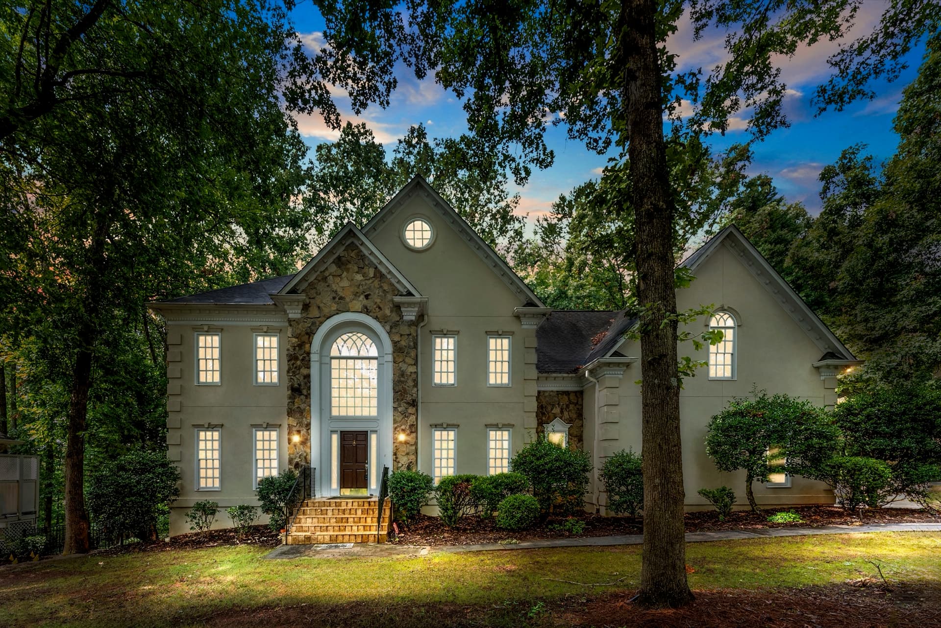 Virtual Twilight sample 2 by Charlotte Real Estate Media
